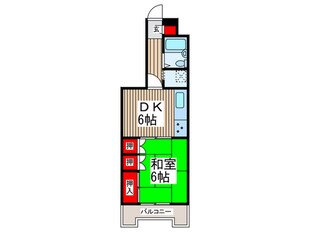 マンション太田窪の物件間取画像